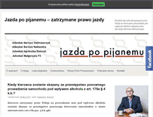 Tablet Screenshot of jazdapopijanemu.pl